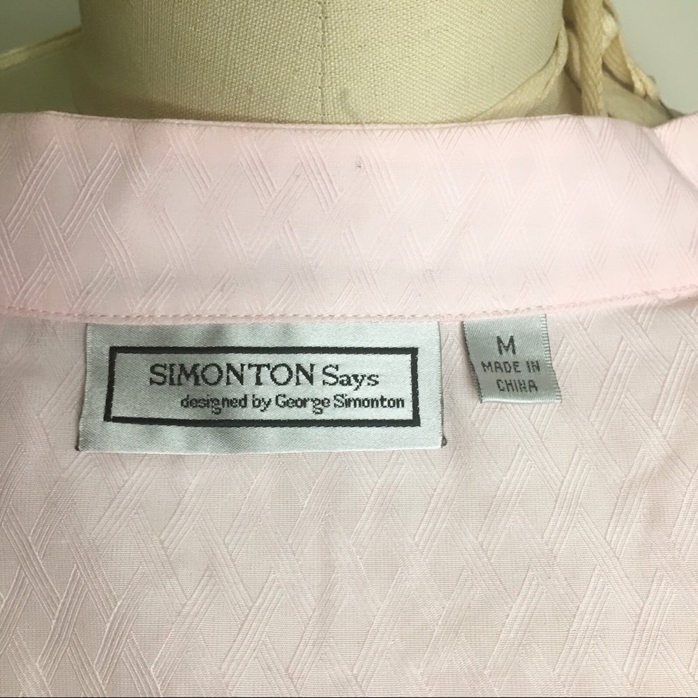 Frilly Button Front Pink Ruffle Blouse - Picture 8 of 8